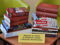 Lista osób nagrodzonych w czytelniczo – prasowym konkursie wiedzy o Henryku Sienkiewiczu